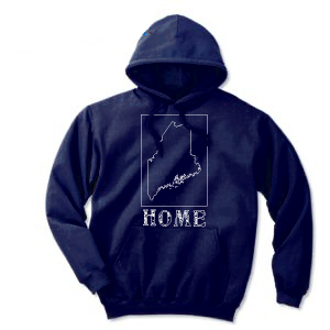 maine home shirt womens hoodie