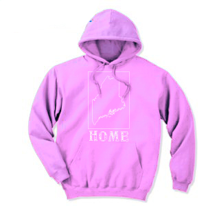 maine home shirt womens light pink v neck